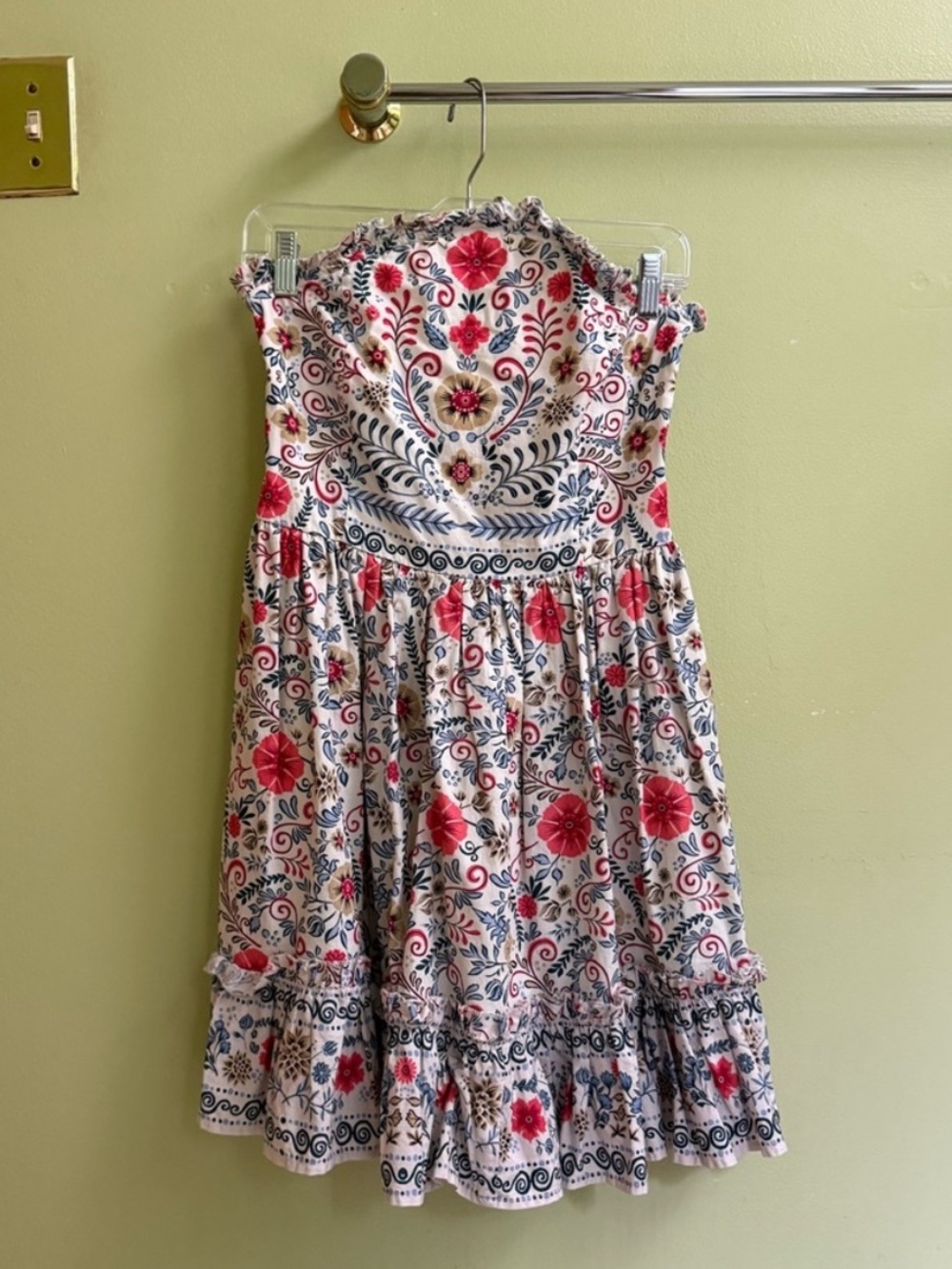 Anthropologie Strapless Dress - Picture 2 of 4